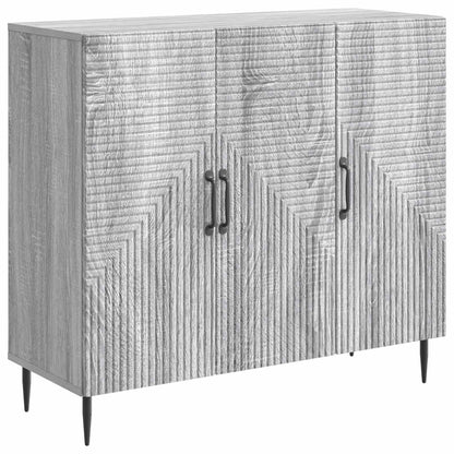 Credenza Grigio Sonoma 89 x 34,5 x 80 cm Legno ingegnerizzato