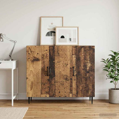 Credenza Legno antico 89 x 34,5 x 80 cm Legno ingegnerizzato