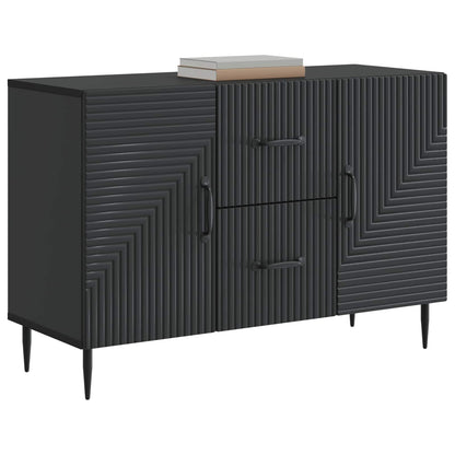 Credenza Nero 89 x 34,5 x 60 cm Legno ingegnerizzato