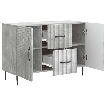 Credenza Grigio Cemento 89 x 34,5 x 60 cm Legno ingegnerizzato