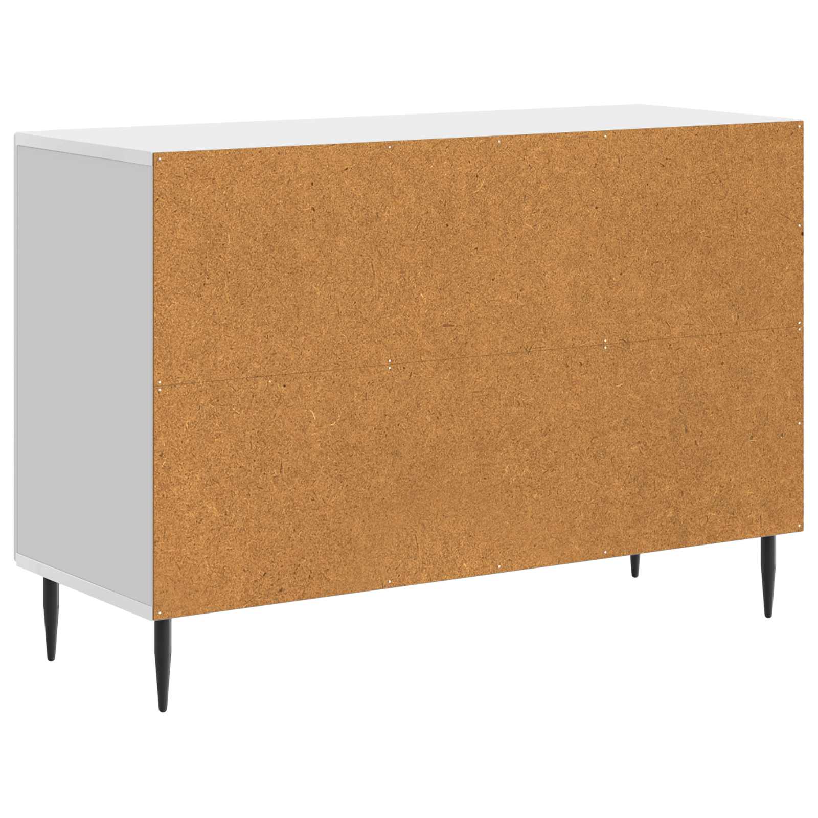 Credenza Bianco Lucido 89 x 34,5 x 60 cm Legno ingegnerizzato | homemem39