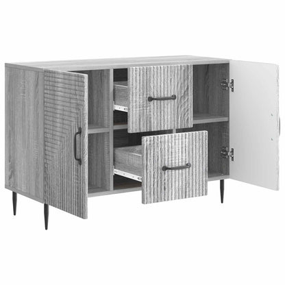 Credenza Grigio Sonoma 89 x 34,5 x 60 cm Legno ingegnerizzato | homemem39