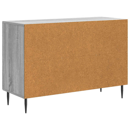 Credenza Grigio Sonoma 89 x 34,5 x 60 cm Legno ingegnerizzato | homemem39
