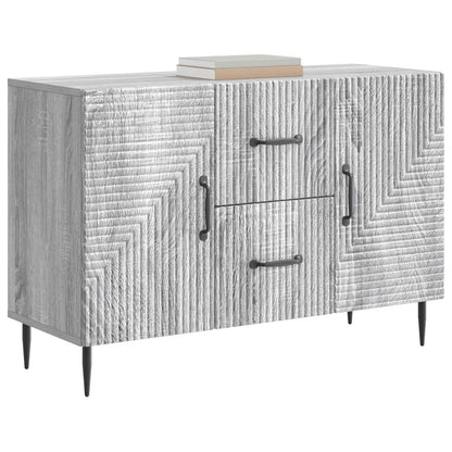 Credenza Grigio Sonoma 89 x 34,5 x 60 cm Legno ingegnerizzato | homemem39
