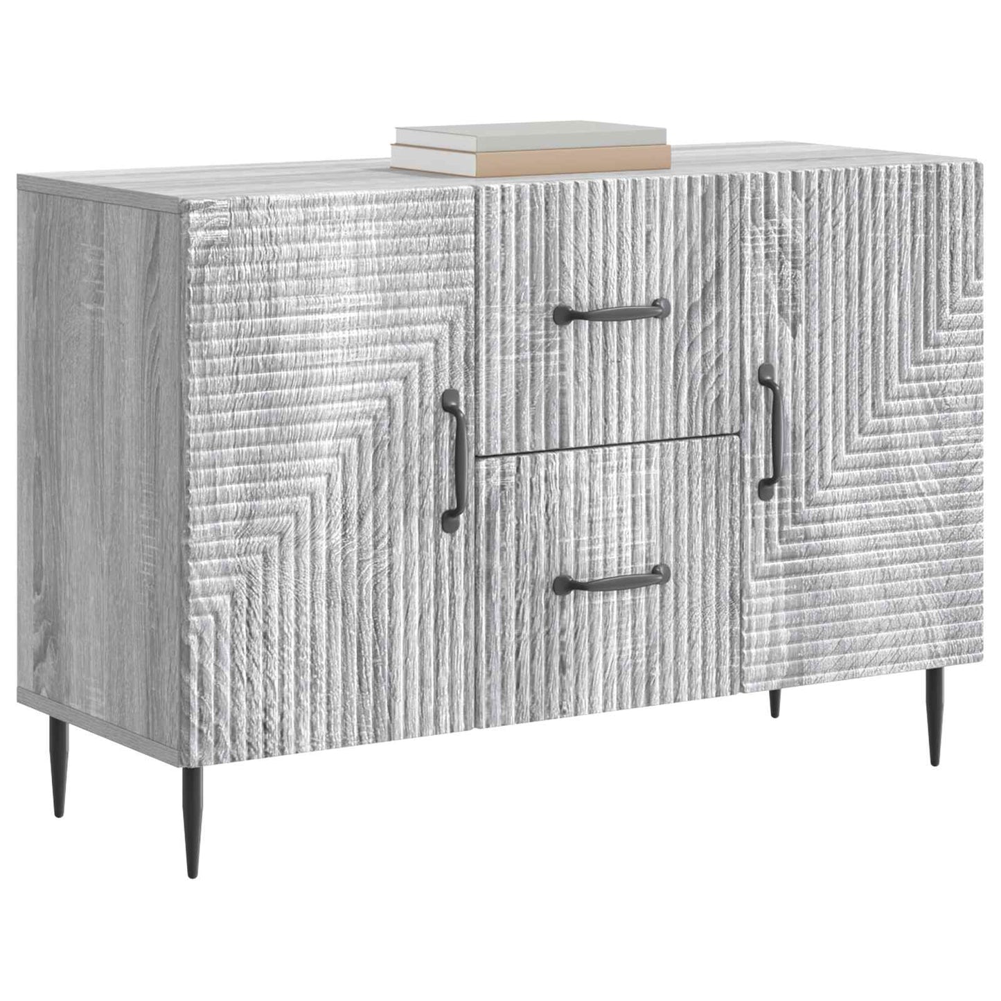 Credenza Grigio Sonoma 89 x 34,5 x 60 cm Legno ingegnerizzato