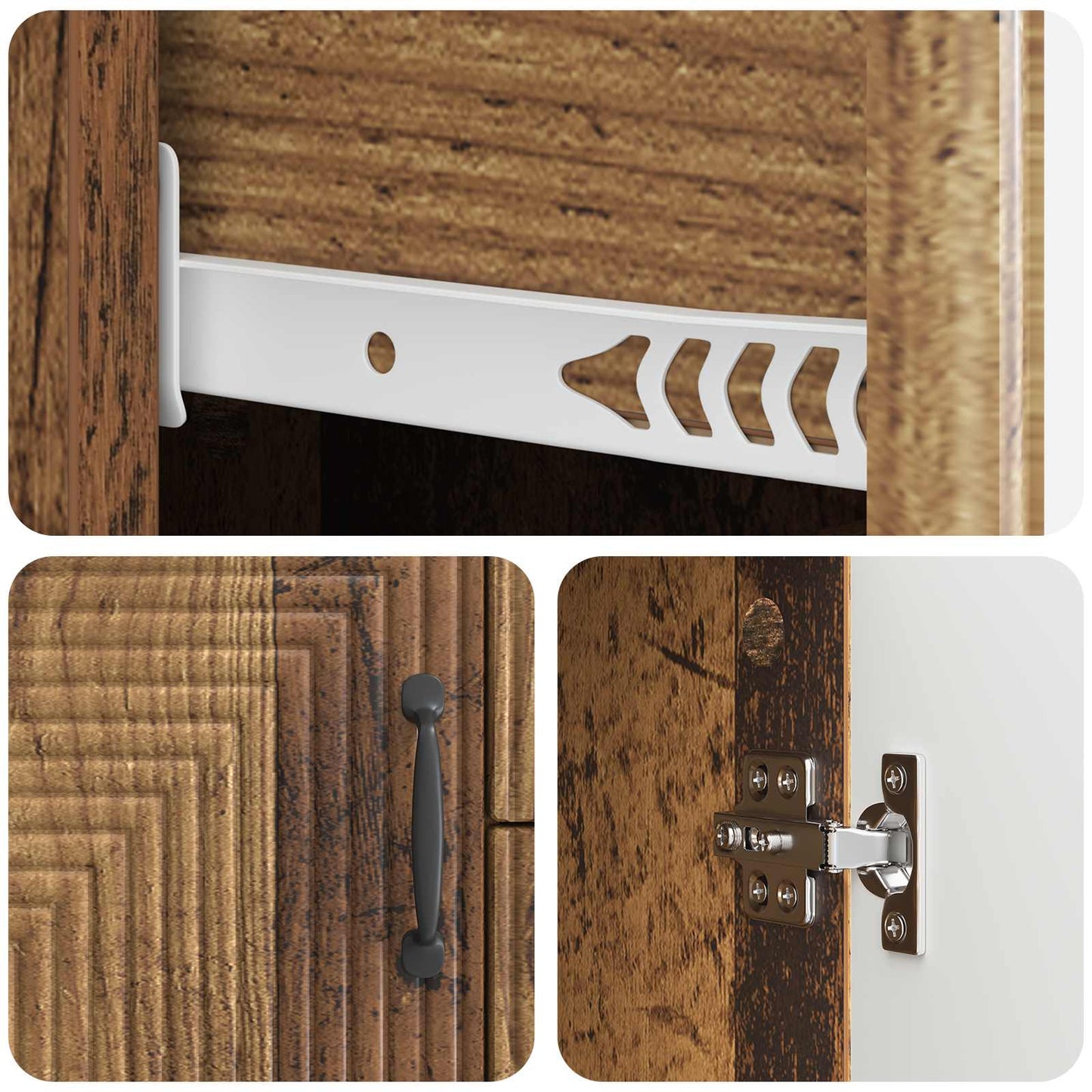 Credenza Legno antico 89 x 34,5 x 60 cm Legno ingegnerizzato | homemem39
