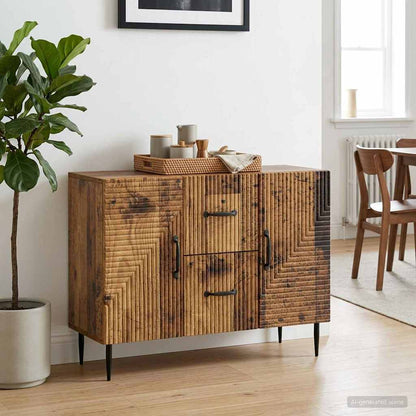 Credenza Legno antico 89 x 34,5 x 60 cm Legno ingegnerizzato