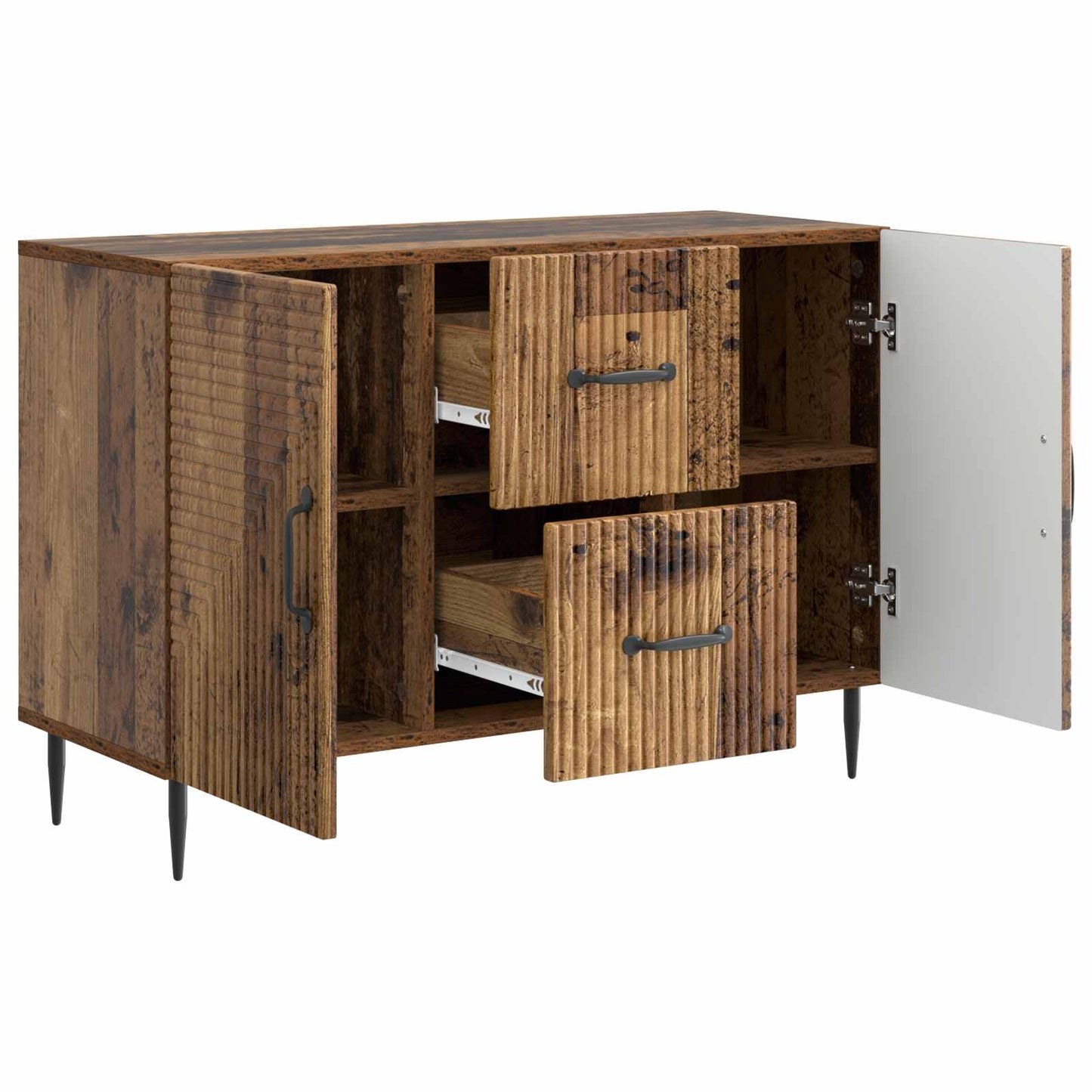 Credenza Legno antico 89 x 34,5 x 60 cm Legno ingegnerizzato