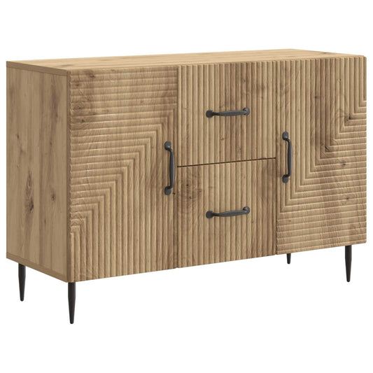 Credenza con cassetto Rovere Artigianale 89 x 34,5 x 60 cm | homemem39
