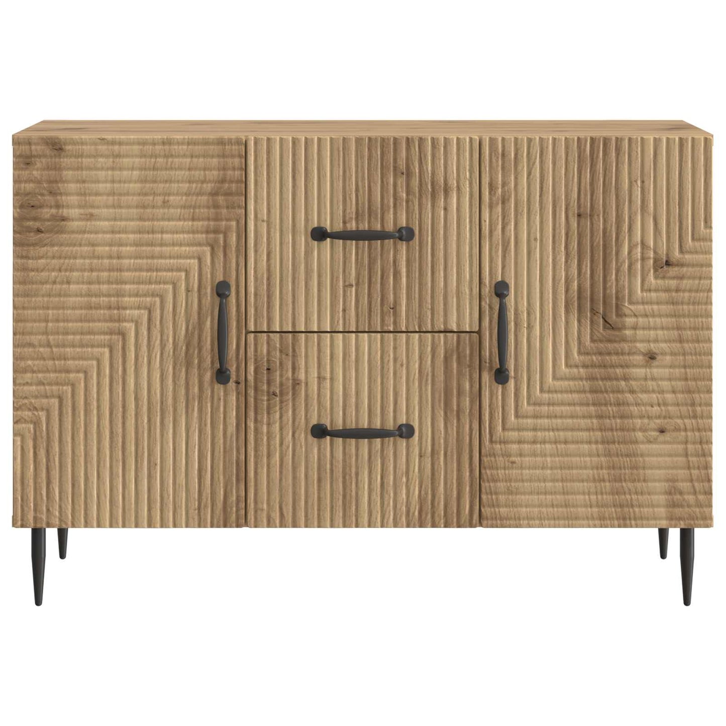 Credenza con cassetto Rovere Artigianale 89 x 34,5 x 60 cm | homemem39