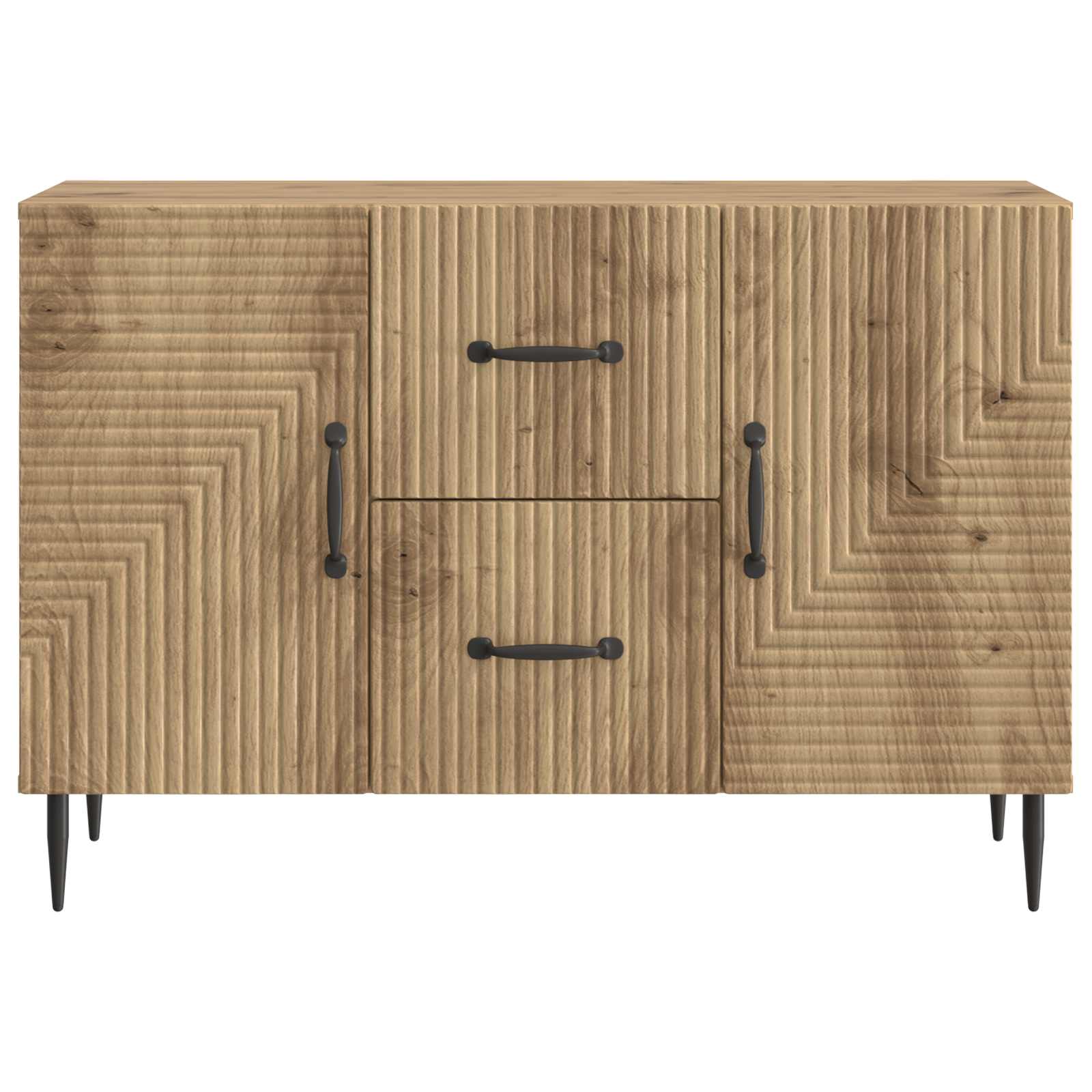 Credenza con cassetto Rovere Artigianale 89 x 34,5 x 60 cm | homemem39
