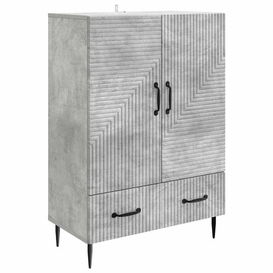 Credenza Grigio Cemento 66 x 34,5 x 95 cm Legno ingegnerizzato | homemem39