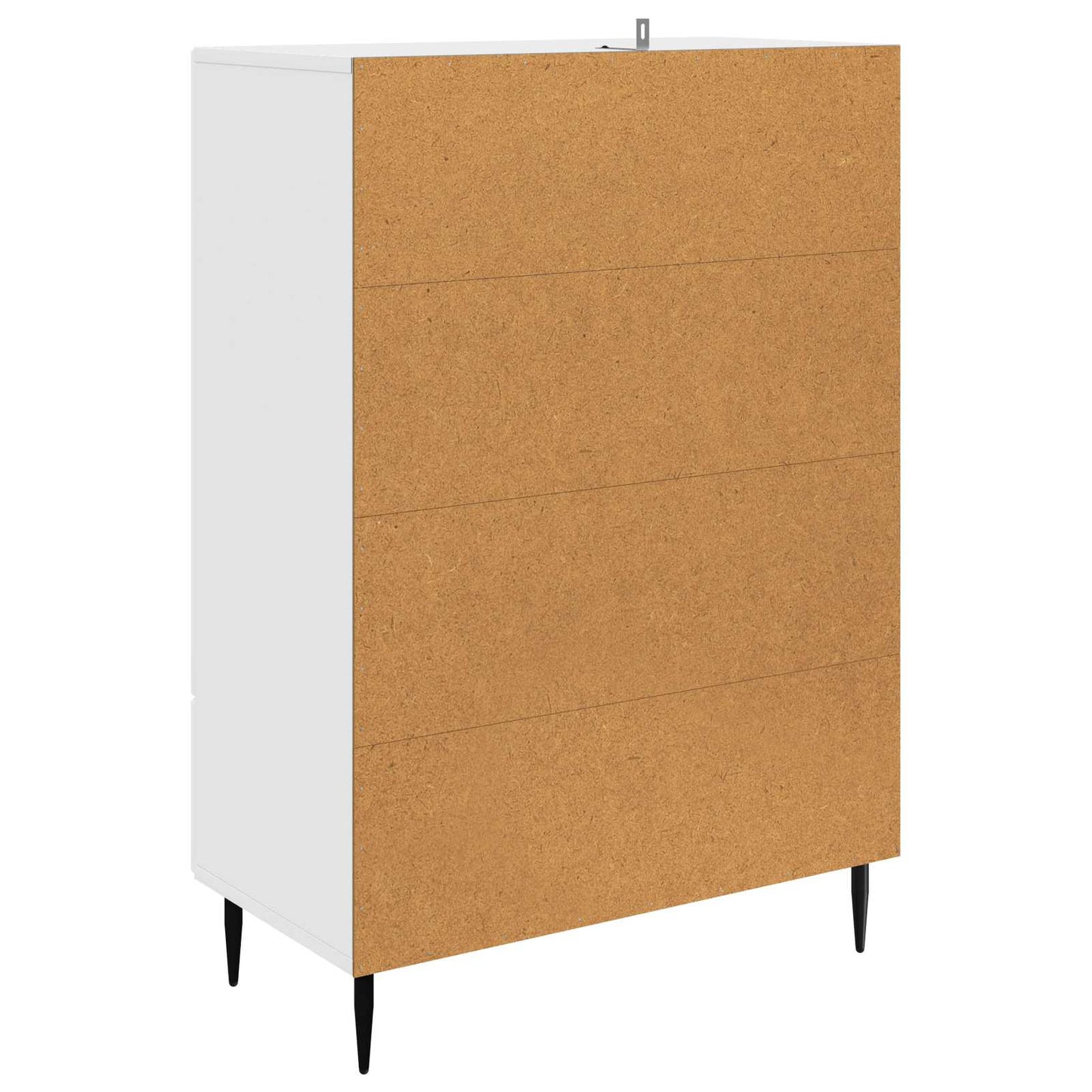 Credenza Bianco Lucido 66 x 34,5 x 95 cm Legno ingegnerizzato | homemem39