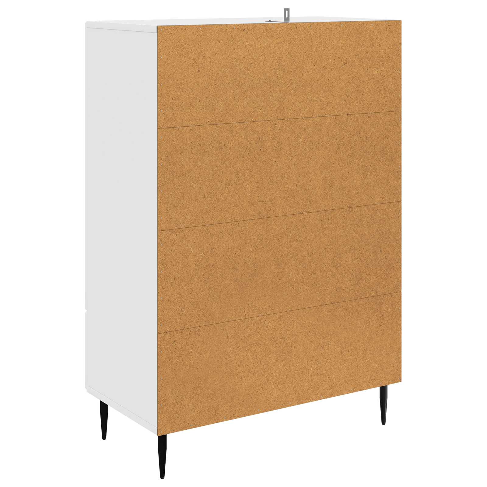 Credenza Bianco Lucido 66 x 34,5 x 95 cm Legno ingegnerizzato | homemem39