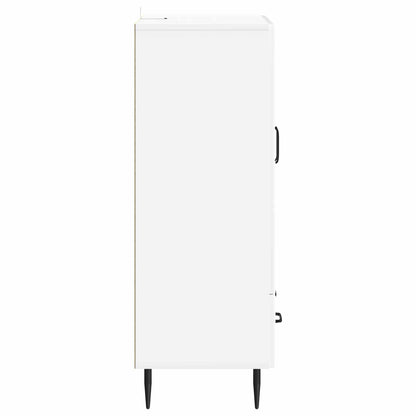 Credenza Bianco Lucido 66 x 34,5 x 95 cm Legno ingegnerizzato | homemem39