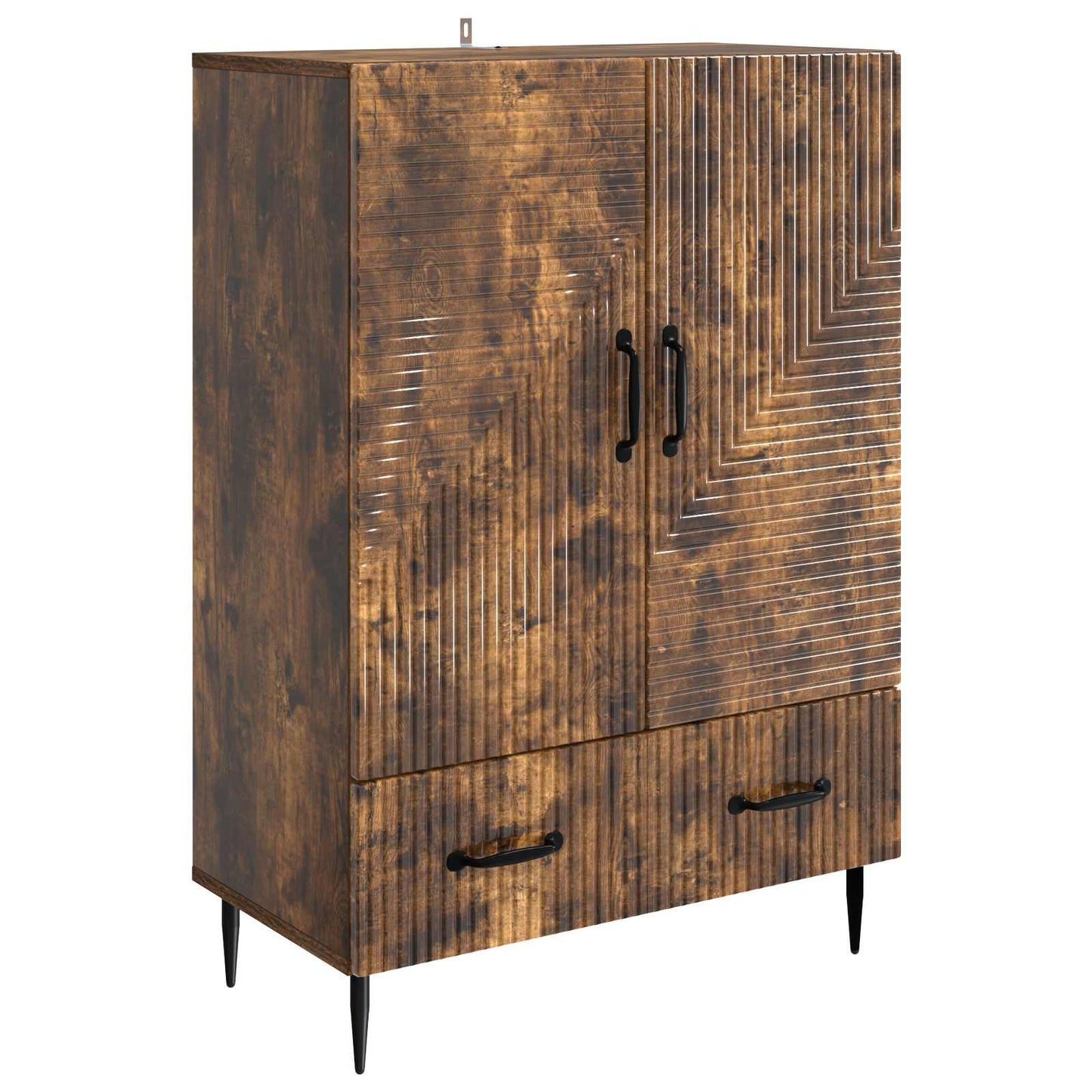 Credenza Rovere Fumo 66 x 34,5 x 95 cm Legno ingegnerizzato