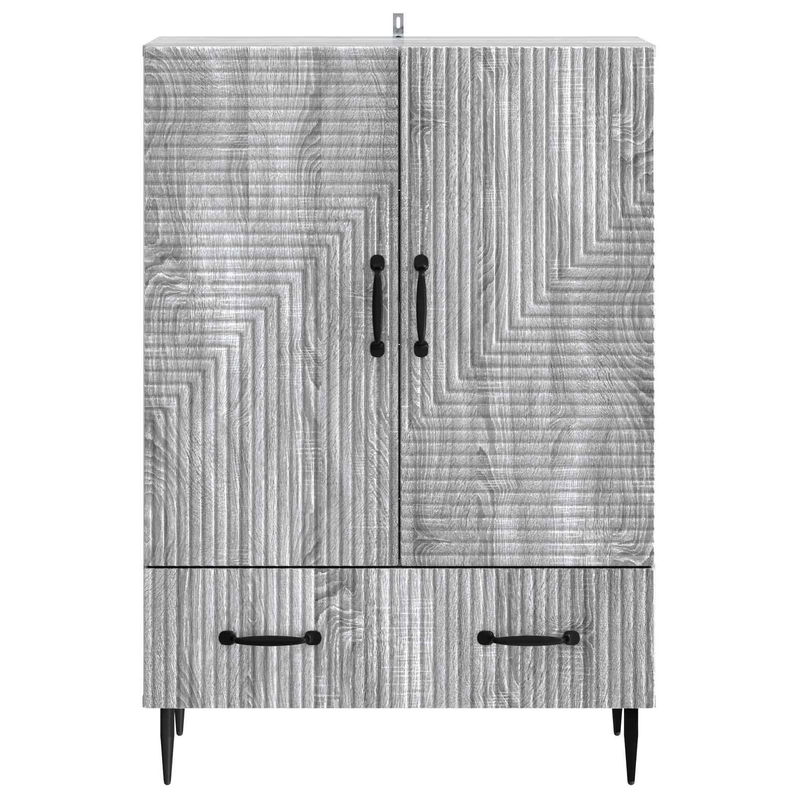 Credenza Grigio Sonoma 66 x 34,5 x 95 cm Legno ingegnerizzato | homemem39
