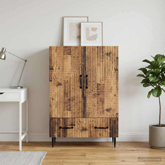 Credenza Legno antico 66 x 34,5 x 95 cm Legno ingegnerizzato