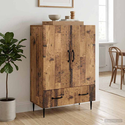 Credenza Legno antico 66 x 34,5 x 95 cm Legno ingegnerizzato