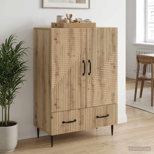 Credenza con cassetto Rovere Artigianale 66 x 34,5 x 95 cm