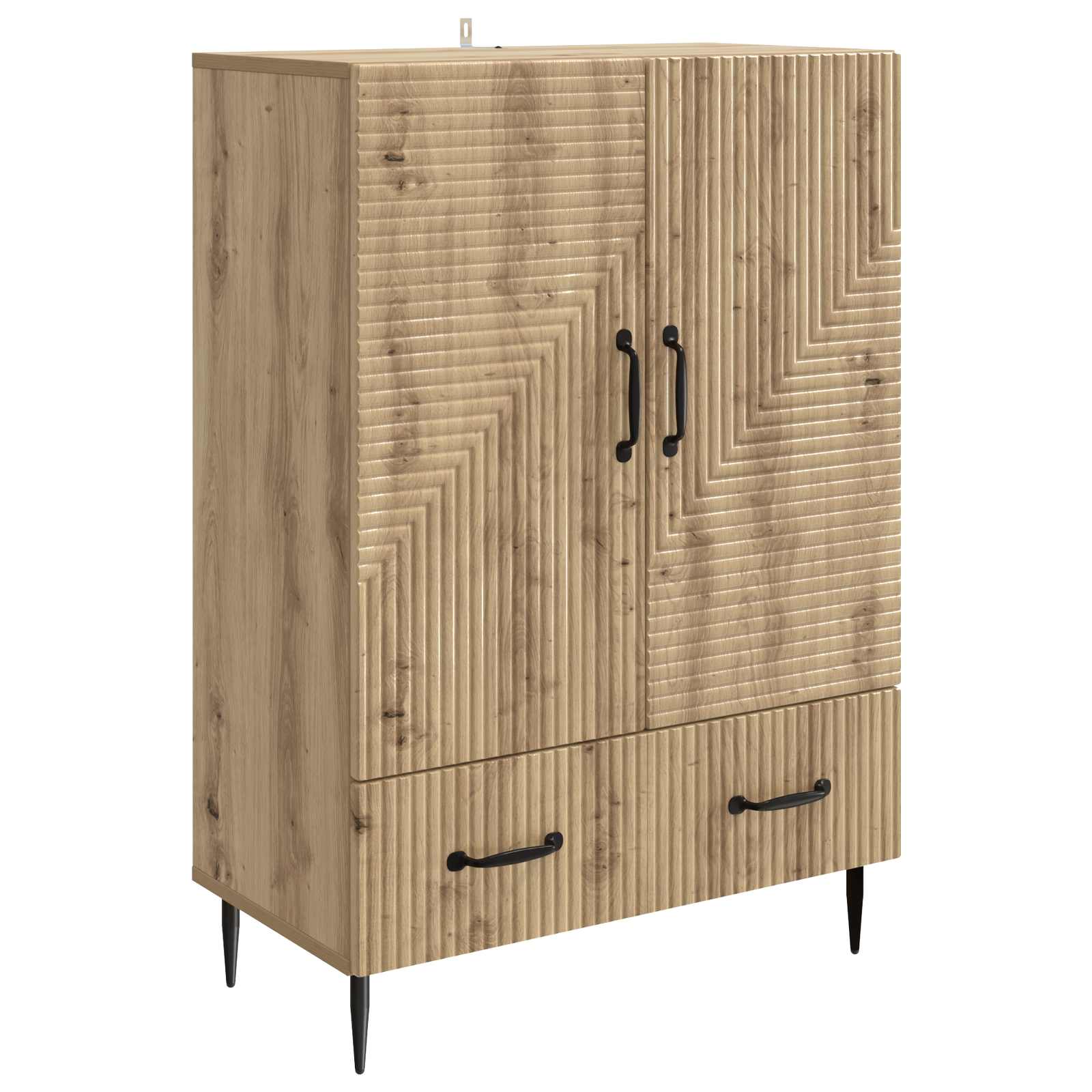 Credenza con cassetto Rovere Artigianale 66 x 34,5 x 95 cm | homemem39