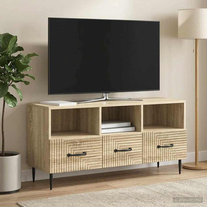 Mobile TV Rovere Sonoma 102 x 34,5 x 50 cm Legno ingegnerizzato