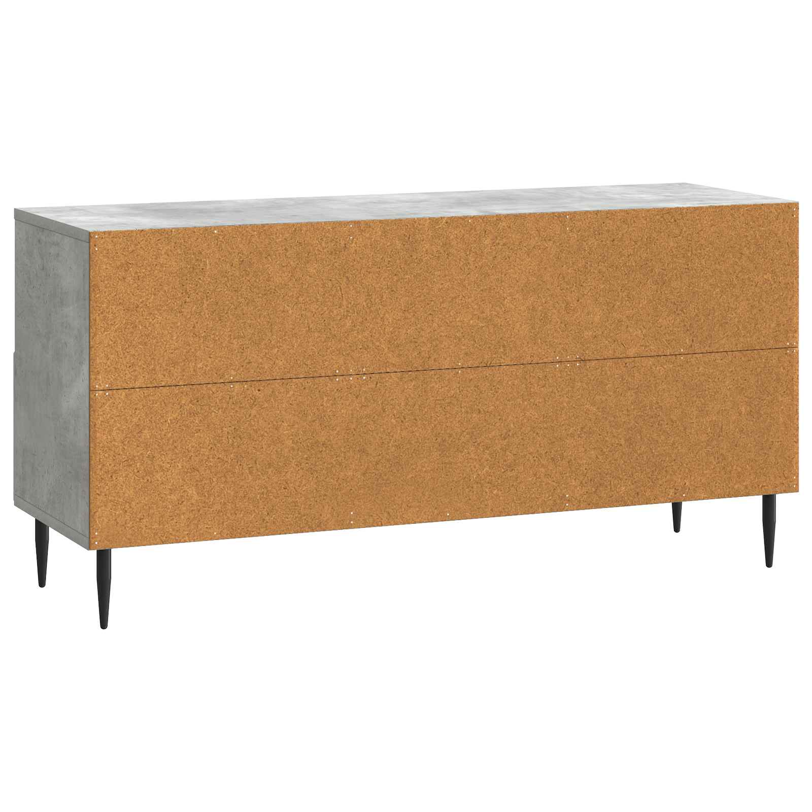 Mobile TV con cassetto Grigio Cemento 102 x 34,5 x 50 cm | homemem39