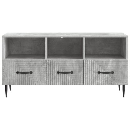 Mobile TV con cassetto Grigio Cemento 102 x 34,5 x 50 cm