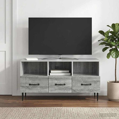 Mobile TV Grigio Sonoma 102 x 34,5 x 50 cm Legno ingegnerizzato