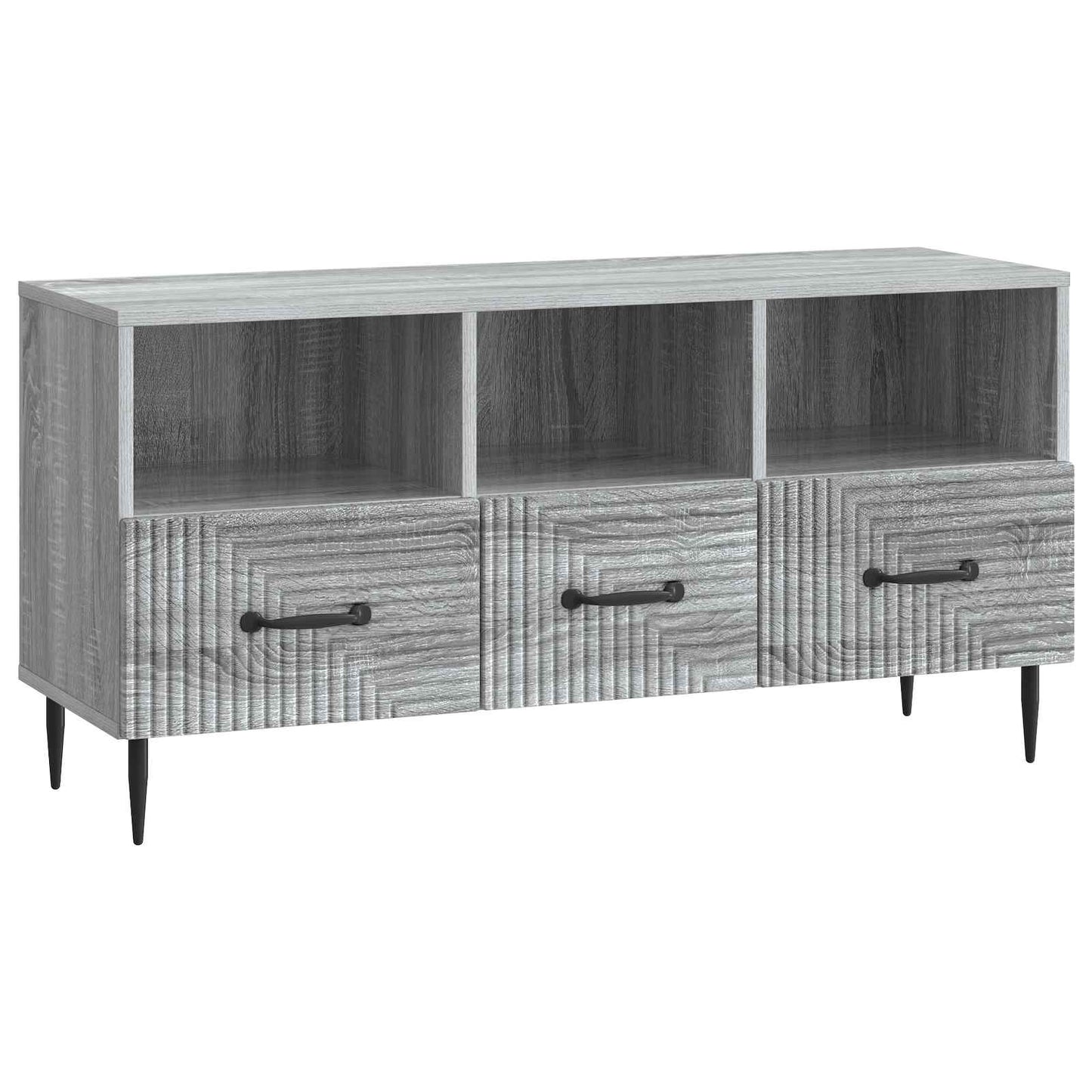Mobile TV Grigio Sonoma 102 x 34,5 x 50 cm Legno ingegnerizzato