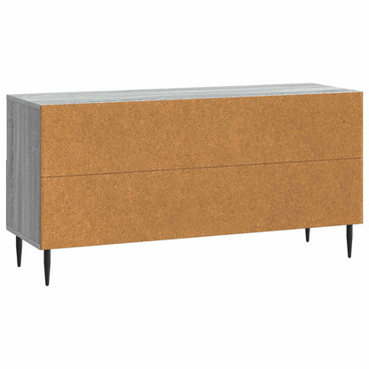 Mobile TV Grigio Sonoma 102 x 34,5 x 50 cm Legno ingegnerizzato | homemem39