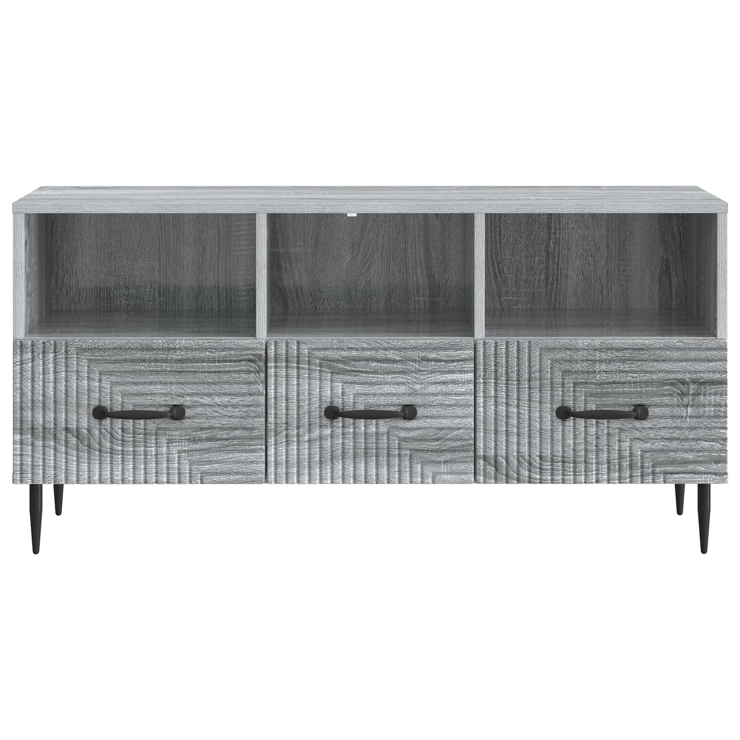 Mobile TV Grigio Sonoma 102 x 34,5 x 50 cm Legno ingegnerizzato
