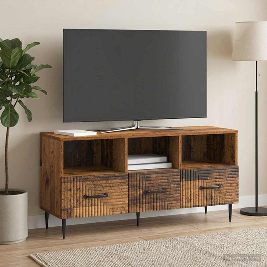 Mobile TV Legno antico 102 x 34,5 x 50 cm Legno ingegnerizzato