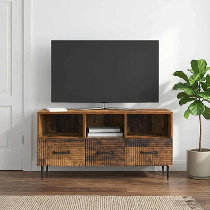 Mobile TV Legno antico 102 x 34,5 x 50 cm Legno ingegnerizzato
