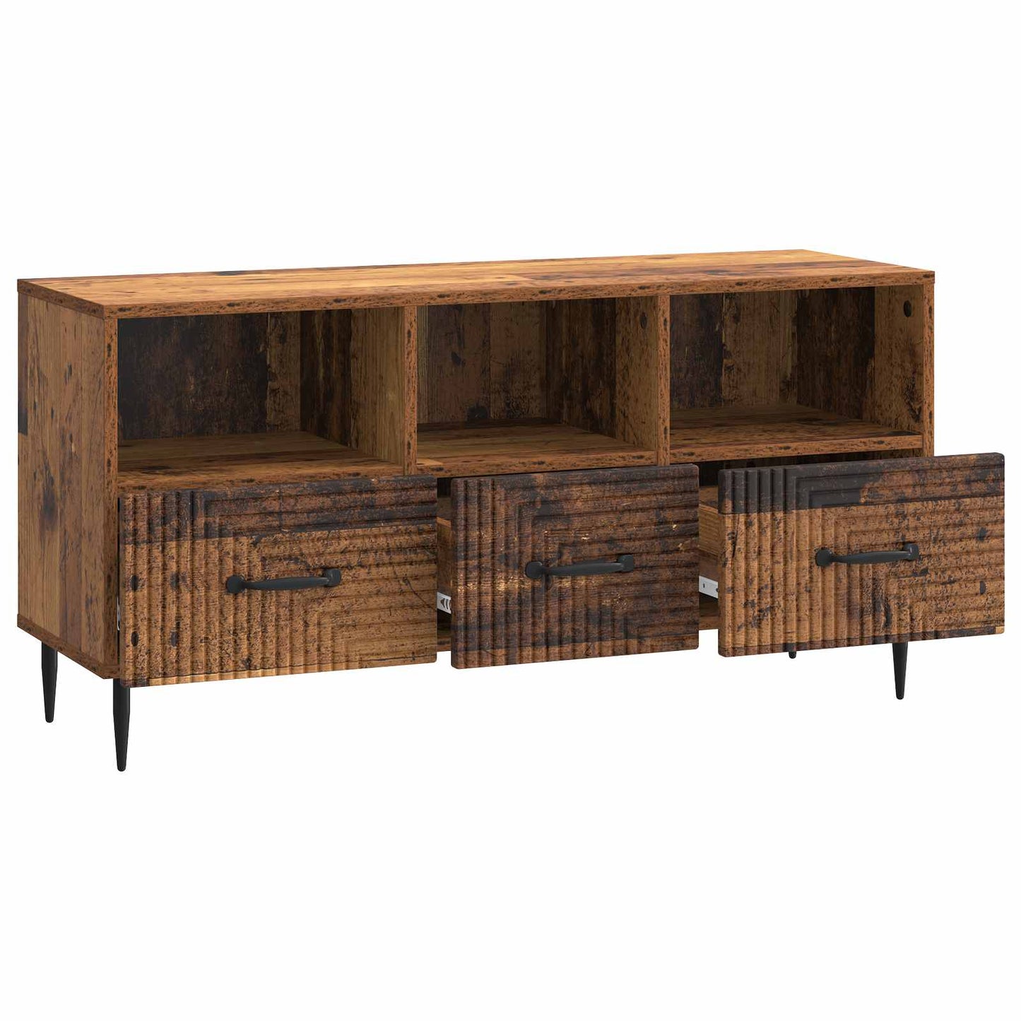 Mobile TV Legno antico 102 x 34,5 x 50 cm Legno ingegnerizzato