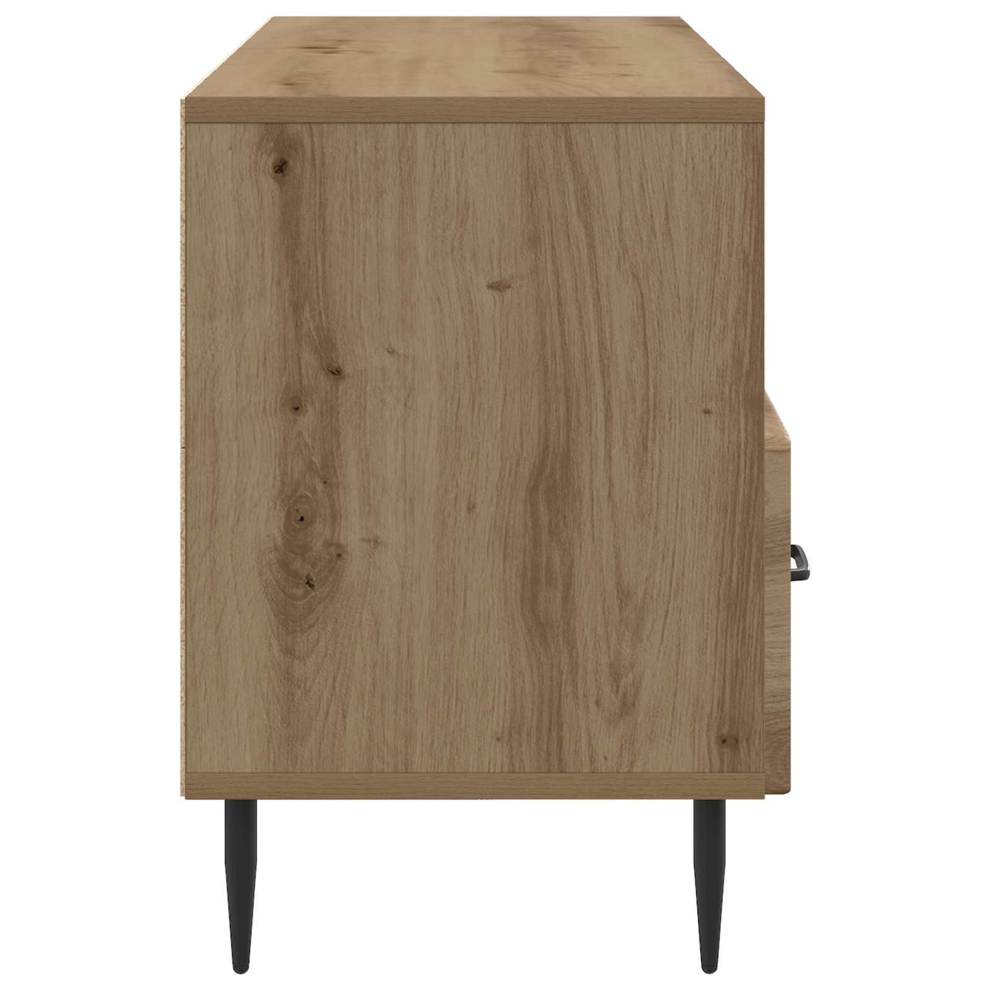 Mobile TV con cassetto Rovere Artigianale 102 x 34,5 x 50 cm | homemem39