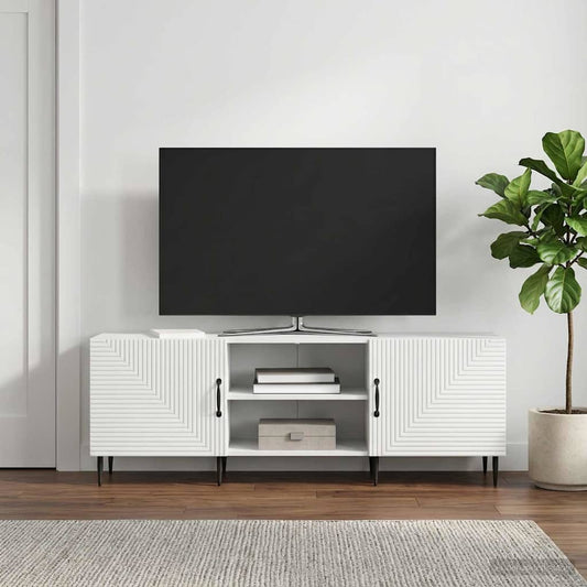 Mobile TV 150 x 31 x 50 cm Bianco Legno ingegnerizzato - homemem39