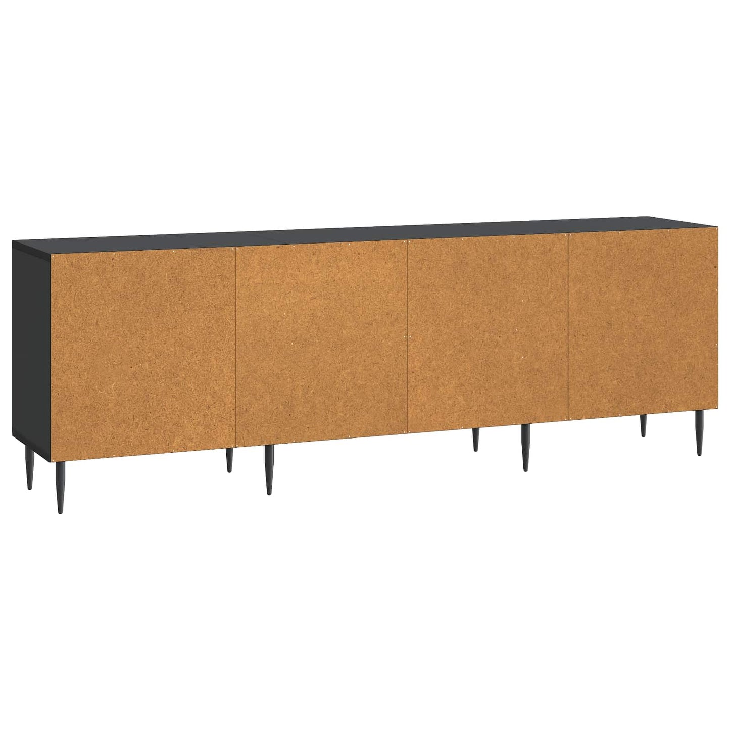 Mobile TV Nero 150 x 31 x 50 cm Legno ingegnerizzato