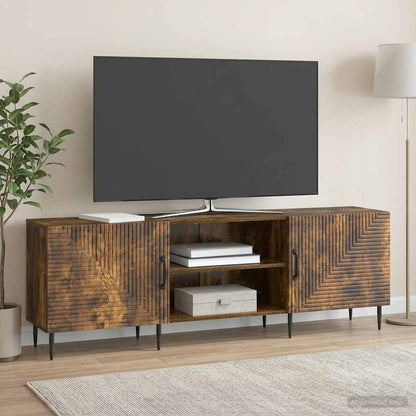 Mobile TV Rovere Fumo 150 x 31 x 50 cm Legno ingegnerizzato