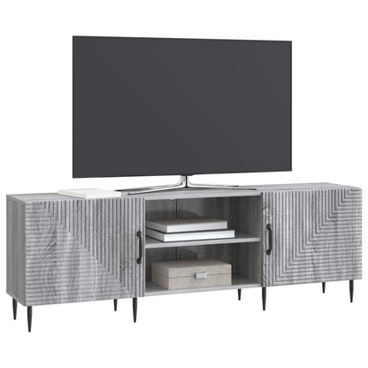 Mobile TV Grigio Sonoma 150 x 31 x 50 cm Legno ingegnerizzato | homemem39