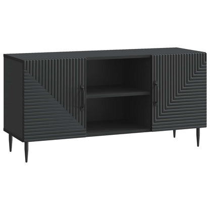 Mobile TV Nero 102 x 34,5 x 50 cm Legno ingegnerizzato