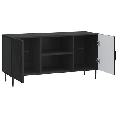 Mobile TV Nero 102 x 34,5 x 50 cm Legno ingegnerizzato | homemem39