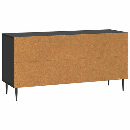 Mobile TV Nero 102 x 34,5 x 50 cm Legno ingegnerizzato | homemem39