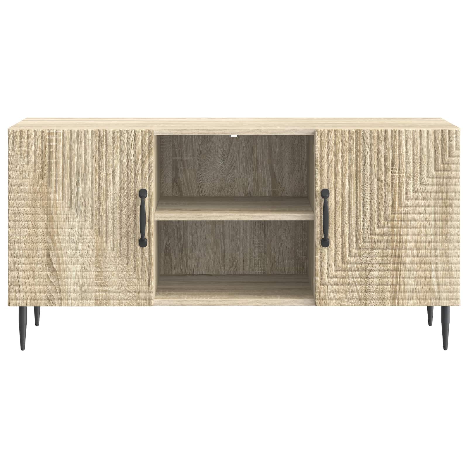 Mobile TV Rovere Sonoma 102 x 34,5 x 50 cm Legno ingegnerizzato | homemem39