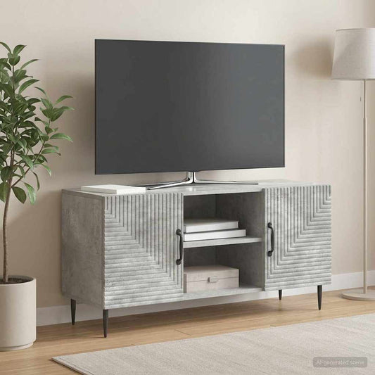 Mobile TV Grigio Cemento 102 x 34,5 x 50 cm