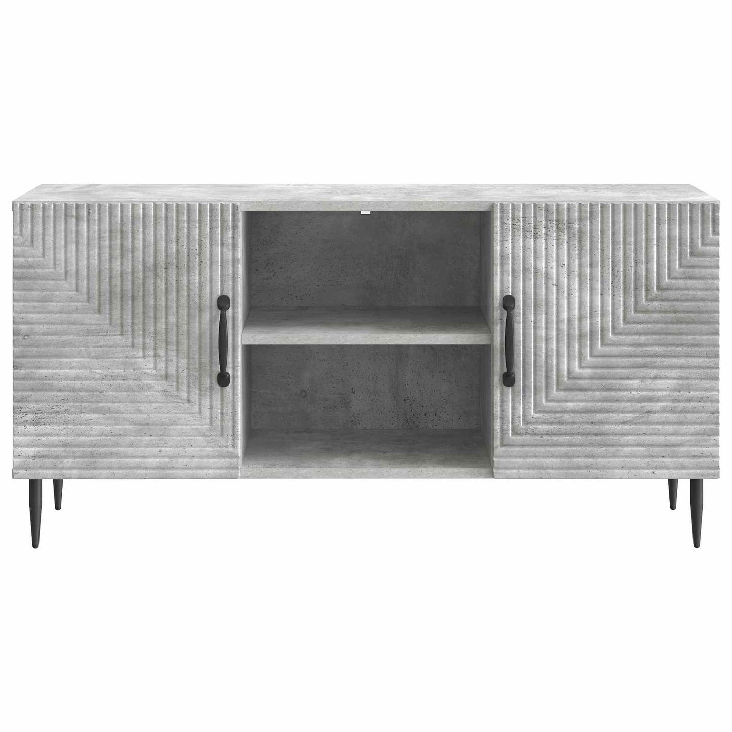 Mobile TV Grigio Cemento 102 x 34,5 x 50 cm | homemem39