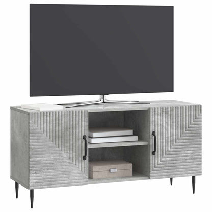 Mobile TV Grigio Cemento 102 x 34,5 x 50 cm | homemem39