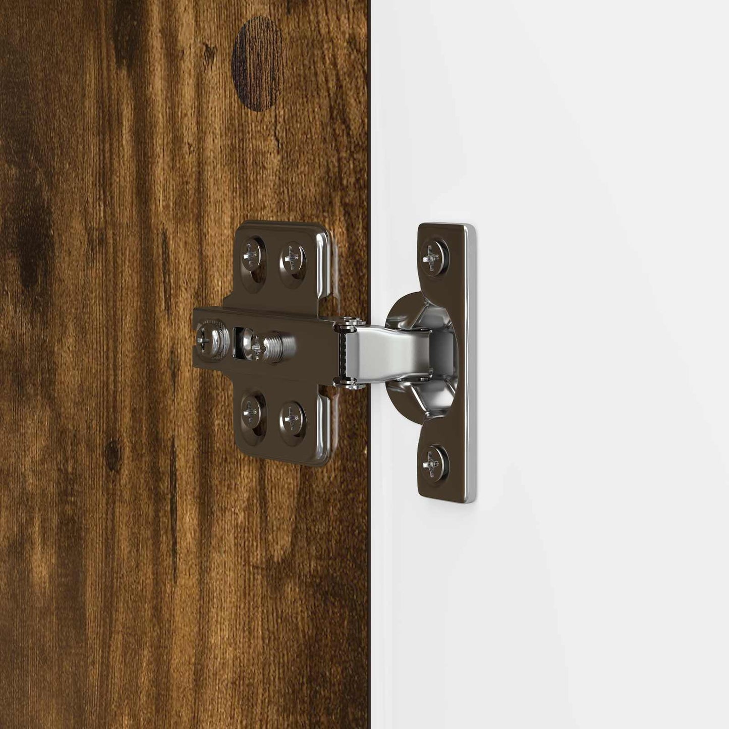 Mobile TV Rovere Fumo 102 x 34,5 x 50 cm Legno ingegnerizzato | homemem39
