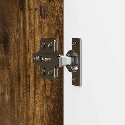 Mobile TV Rovere Fumo 102 x 34,5 x 50 cm Legno ingegnerizzato | homemem39