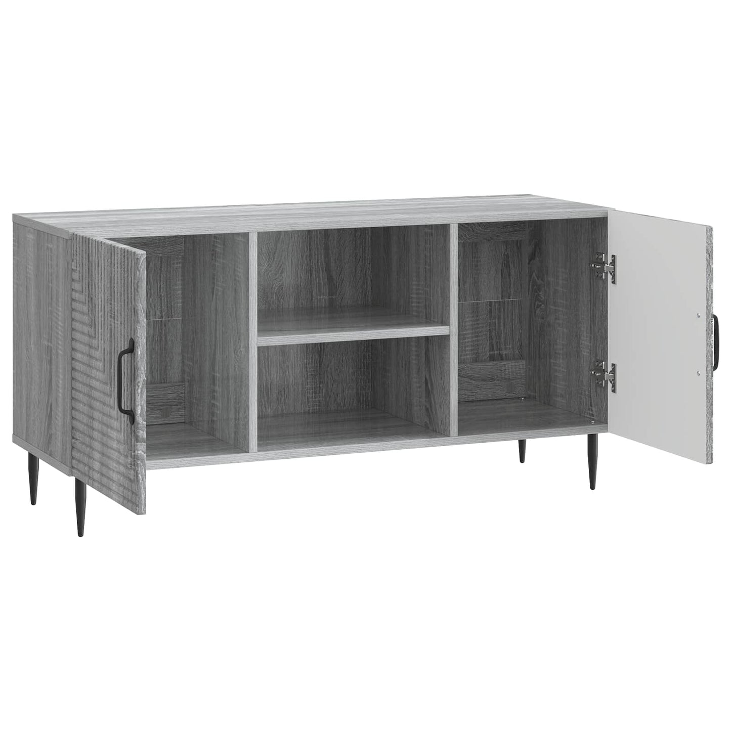 Mobile TV Grigio Sonoma 102 x 34,5 x 50 cm Legno ingegnerizzato | homemem39